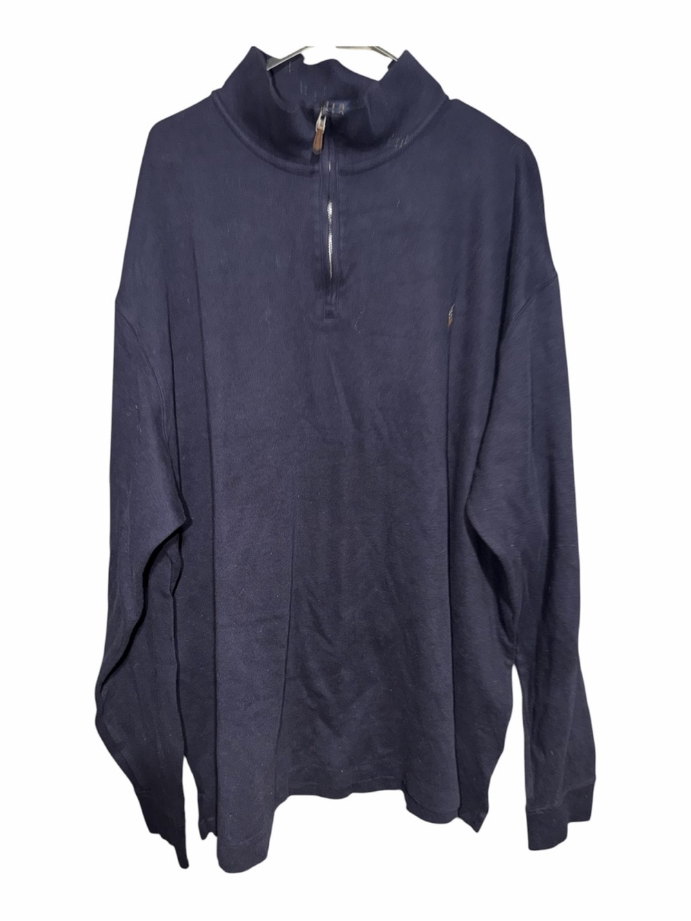 Ralph Lauren Navy Half-Zip Pullover Sweater